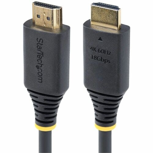 StarTech.com 30.48 cm HDMI A/V Cable - 1 - Cable for Audio/Video Device, TV, Workstation - First End: 1 x HDMI 2.0 Digital