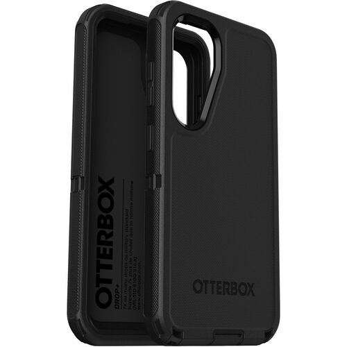 OtterBox Defender Case for Samsung Galaxy S25 Smartphone - Texturing - Black - Retail - 1 - Drop Resistant, Shock Absorbin