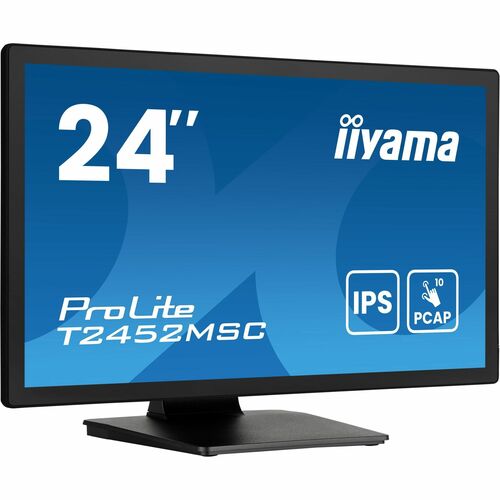 iiyama ProLite T2452MSC-B1AG 24 Zoll Class LED-Touchscreen-Monitor - 16:9 Format - 5 ms Reaktionszeit - 60,5 cm (23,8 Zoll