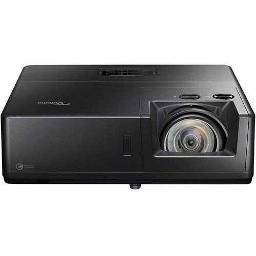 Optoma ZK608TST 3D Short Throw DLP Projector - 16:9 - Black - High Dynamic Range (HDR) - Front - 2160p - 30000 Hour Normal