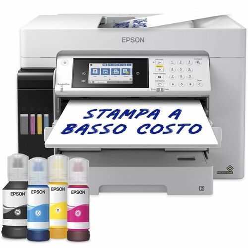 Epson ET-16685 Wired & Wireless EcoTank Pro Inkjet Multifunction Printer - Colour - Copier/Fax/Printer/Scanner - 4800 x 12