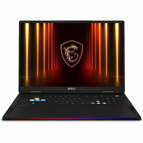 MSI Raider 18 HX AI A2XW RAIDER 18 HX AI A2XWJG-069US 18" Gaming Notebook - UHD+ - 120 Hz - Intel Core Ultra 9 285HX - 64 