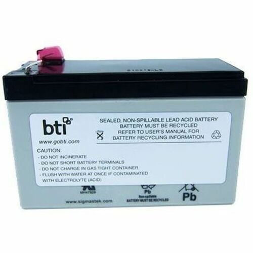 BTI RBC51-SLA51-BTI SEALED LEAD ACID BATTERY FOR APC - 2yr Warranty - AVR750U, AVR750UTAA, AVR900U, AVRX750U, BC600TU, BC8