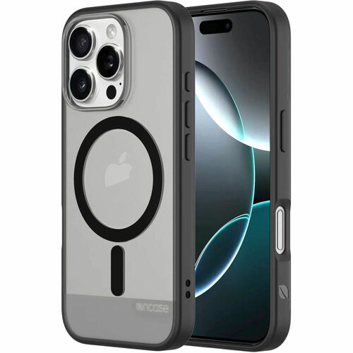 Incase INPH190402-BLK. Etui-Typ: Cover, Markenkompatibilität: Apple, Kompatibilität: iPhone 16 Pro, Maximale Bildschirmgrö