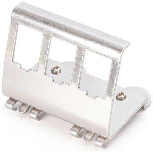 Digitus Befestigungsadapter für DIN Rail, Keystone-Modul - Metall, Edelstahl - 1 Stück