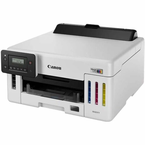 Canon GX5120 Wired/Wireless MegaTank Inkjet Printer - Color - 1200 x 600 dpi Print - Automatic Duplex Print - Ethernet - W
