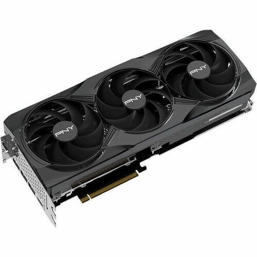 PNY NVIDIA GeForce RTX 5080 Grafikkarte - 16 GB GDDR7 - Gesamthöhe - 7680 x 4320 - 2,30 GHz Core - 2,73 GHz Boost-Taktfreq