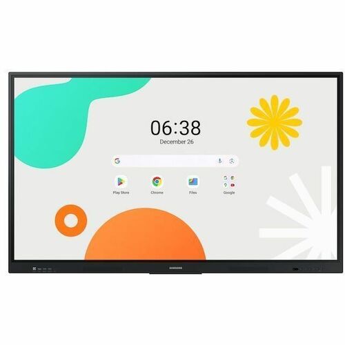 Samsung WA65F 1651 mm 4K UHD LCD Collaboration Display - Infrared (IrDA) - Touchscreen - 3840 x 2160 - 400 cd/m² - 1,200:1