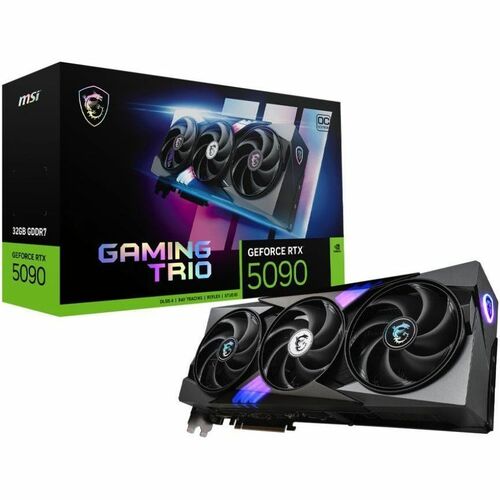 MSI NVIDIA GeForce RTX 5090 Graphic Card - 32 GB GDDR7 - 7680 x 4320 - 2.50 GHz Game Clock - 2.48 GHz Boost Clock - 512 bi