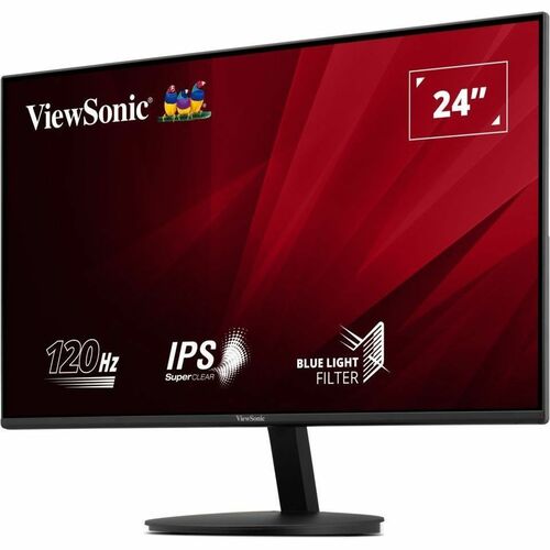 ViewSonic VA24E1-H 24" Class Full HD LED Monitor - 16:9 - 60.5 cm (23.8") Viewable - SuperClear IPS - LED Backlight - 1920