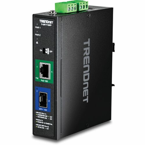 Convertitore file multimediali/ricetrasmettitore TRENDnet TI-BF711SFP - TAA Conforme - 1 Porta(e)Rete (RJ-45) - 1 x Porte 