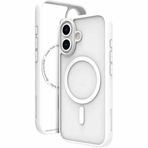 dbramante1928 ApS Grenen Case for Apple iPhone 16 Smartphone - White - 1 Piece - Impact Resistant, Damage Resistant, Drop 