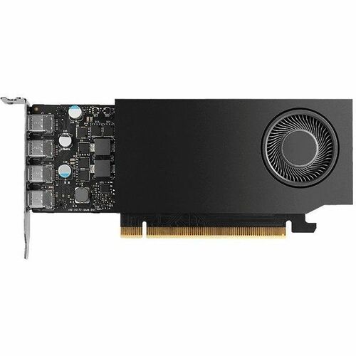 PNY NVIDIA RTX A400 Graphic Card - 4 GB GDDR6 - Low-profile - 64 bit Bus Width - PCI Express 4.0 x8 - 4 x Mini DisplayPort