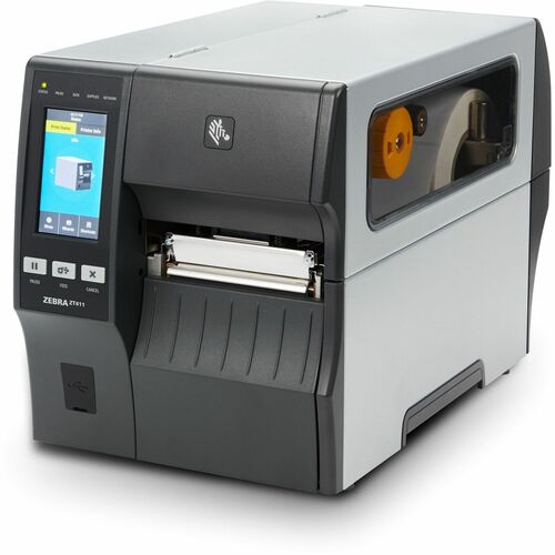 Zebra ZT421 Industrial, Manufacturing, Transportation & Logistic Thermal Transfer Printer - Monochrome - Label Print - Fas