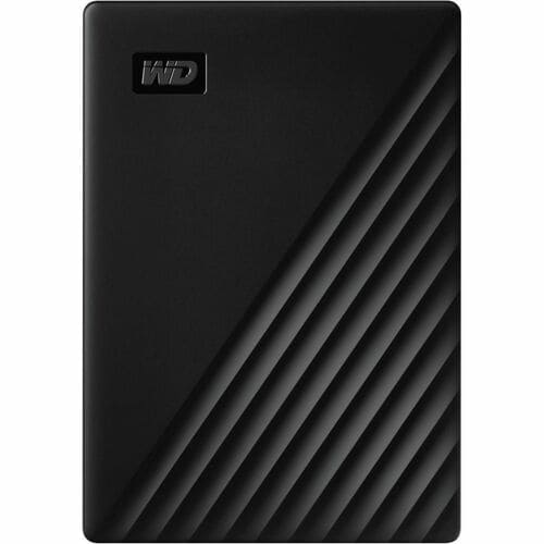 WD Drive Plus WDBZCD0050BBK-WEWM 5 TB Portable Hard Drive - 2.5" External - Black, Silicon Gray - USB 3.2 (Gen 1) Type A -