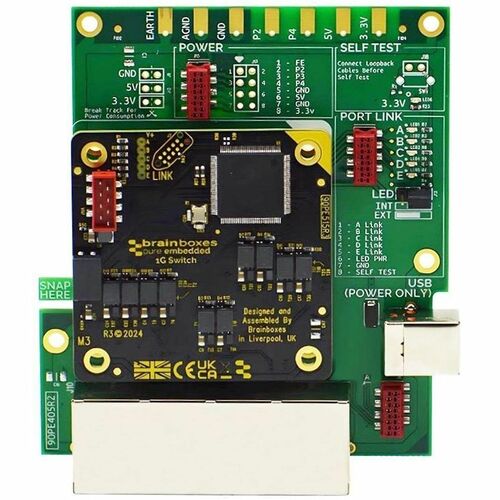 Brainboxes Pure Embedded Industrial Gigabit Ethernet Evaluation Kit - 1