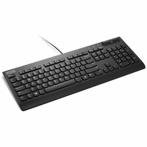 Lenovo Keyboard - Full-size - Cable Connectivity - USB Type A Interface - Spanish - Black - Plunger Keyswitch - CoPilot Ho