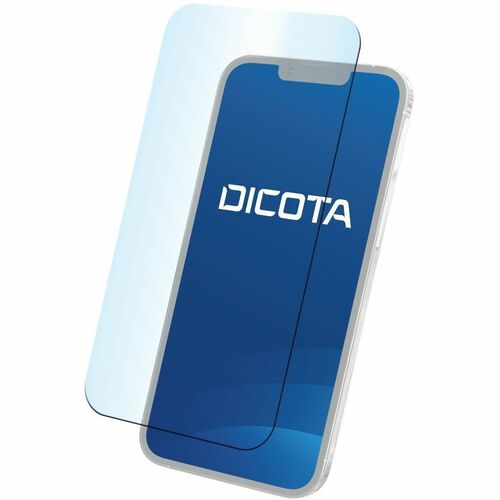 Dicota 9H Polyethylene Terephthalate (PET) Anti-glare Standard Screen Filter for Apple iPhone 13 mini - Black - For OLED i