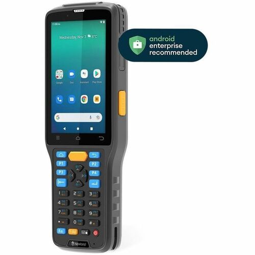 Newland Rugged Handheld Terminal - 1D, 2D - 2G, 3G, 4G, GPRS, LTE, EVDO - Laser Light Source - CMOS - 9.80 m - 10.2 cm (4"