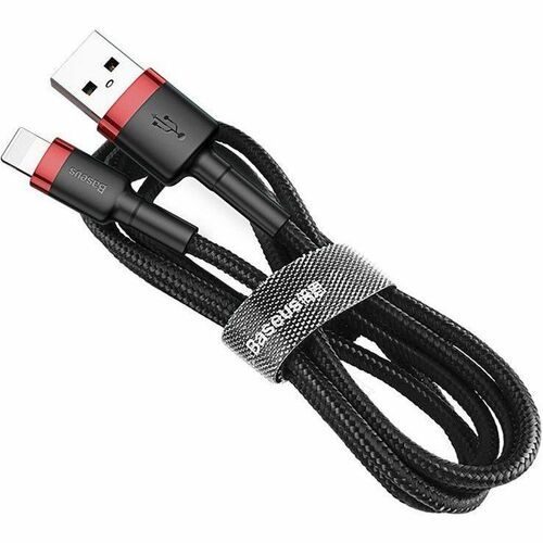 Cavo per trasferimento dati Baseus Cafule - 2 m Lightning/USB - Cable for iPhone, Smartphone - Estremità 1: 1 x Lightning 
