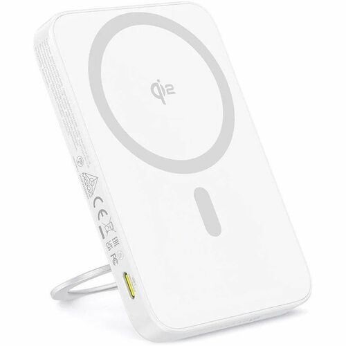 Power Bank Baseus PicoGo - Bianco - Per Smartphone, iPhone - 5000 mAh - 20 W - 2 x USB - Bianco