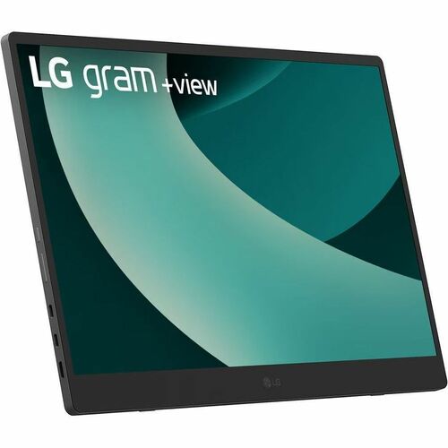 LG gram +view 17MT70 17" Class WQXGA LED Monitor - 16:10 - Titanium Silver, Black - 17" Viewable - In-plane Switching (IPS