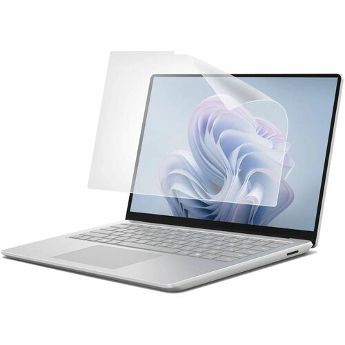 Dicota 2H Polyethylene Terephthalate (PET) Screen Protector - Black - For 33.8 cm (13.3") Widescreen LCD Universal - 16:10