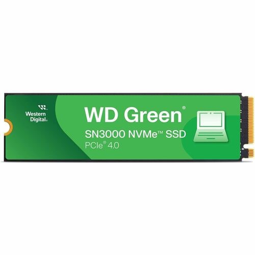 Western Digital Green SN3000 WDS100T4G0E-00CPS0 1 TB Unidade de estado sólido - M.2 2280 Interno - PCI Express NVMe (PCI E