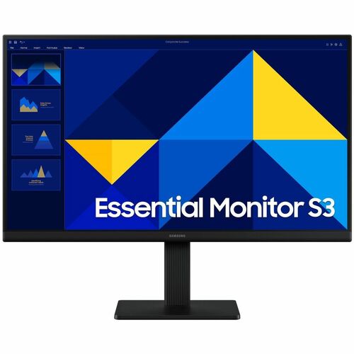 Monitor LCD Samsung Essential S3 S22D300GAL 22" (55.9cm) Class Full HD - 16:9 - Negro - 22" (55.9cm) Viewable - Tecnología