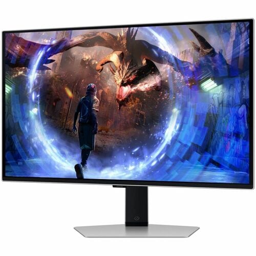 Monitor de juego OLED Samsung Odyssey OLED G6 S27DG600SL 27" (68.6cm) Class WQHD - 16:9 - Plata - 27" (68.6cm) Viewable - 
