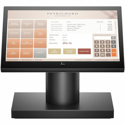 Engage One AIO 143 14in Ci3 8GB 256GB Win 10 IoT WL + BT Adv Connectivity Base Attached Rotate/Tilt Stand w base plate 3/3/3