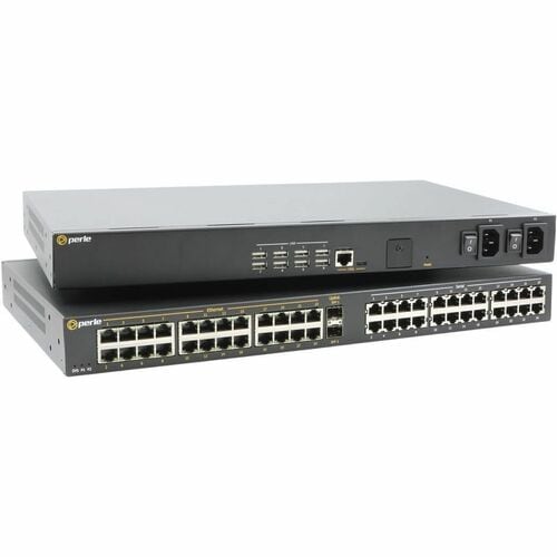 IOLAN SCR256 Console Server: 56 x Console Management Ports (24 x Ethernet, 24 x RS232 RJ45, 8 x USB), 2 x 1G SFP Uplink Po