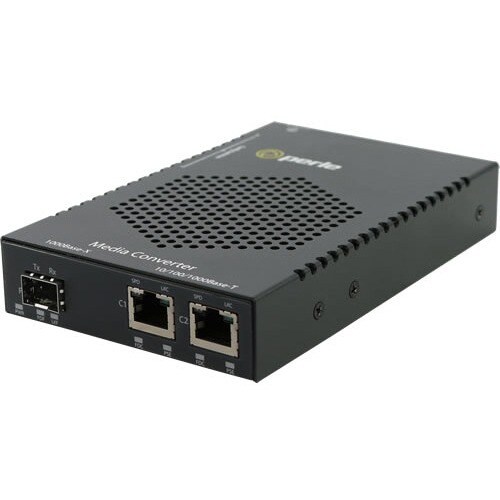 S-1110DHP-SFP-XT - Gigabit Industrial Temperature Media and Rate Converter with Type 4 High-Power PoE PSE up to 100W/port: