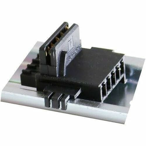 DIN rail connector, UL 8A / cUL 6A, 150 V, Data & Power Pin positions: 4P+1S, width 22.5, color: black - Pack of 5 TBUS co