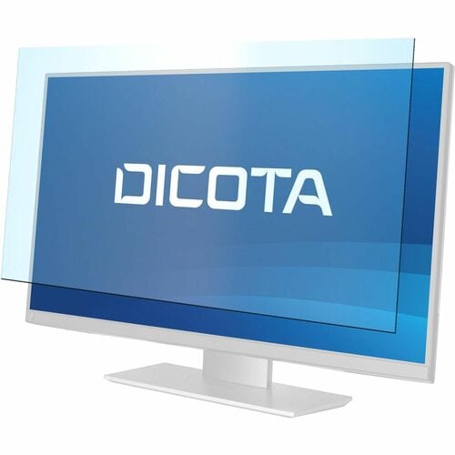 Dicota 2H Polyethylene Terephthalate (PET) Screen Protector - Black - For 63.5 cm (25") Widescreen LCD Universal - 16:10 -
