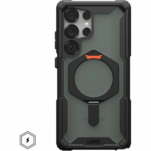 Urban Armor Gear Plasma XTE Case for Samsung Galaxy S25 Ultra Smartphone - Black, Orange