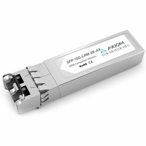 Axiom Cisco SFP+ Module - For Data Networking, Optical Network - 1 x 10GBASE-LRM Network - Optical Fiber10 Gigabit Etherne