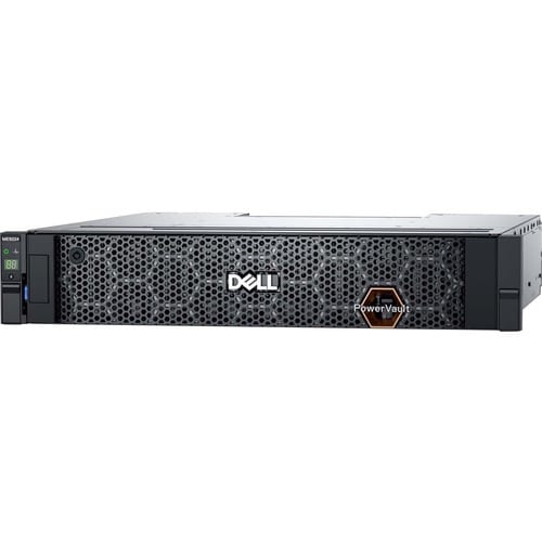 Dell PowerVault ME5024 24 x Total Bays SAN Storage System Xeon - 32 GB RAM - 2U Rack-mountable - 0 x HDD Installed - 4.80