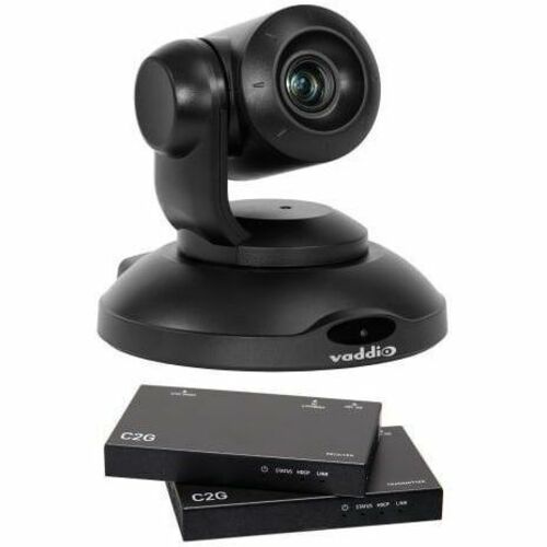 Vaddio PrimeSHOT 10 HDMI PTZ Camera - With HDMI Extender and 10x Zoom - Black