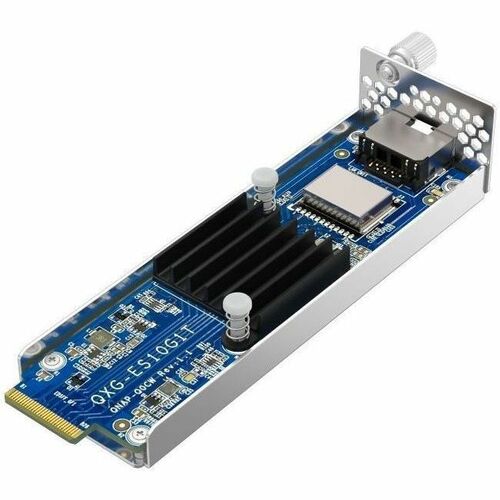 QNAP 10Gigabit Ethernet Card for NAS Storage Device, Switch - 10GBase-T, NBase-T - Plug-in Card - PCI Express 3.0 x4 - 32 