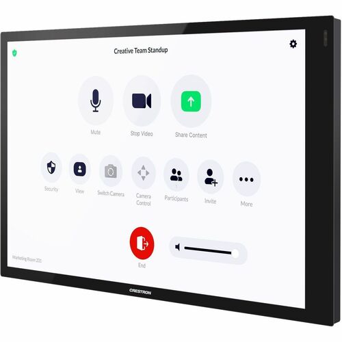 Crestron Flex UC-C100-PRO-Z-WM Video Conference Equipment - Black