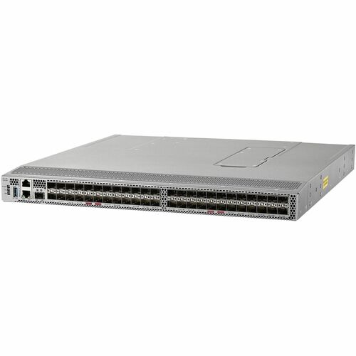 Cisco 9148V 48 Anschlüsse 64 Gbit/s Fibre Channel Switch - 48 Fiber Channel Ports - 64-Gigabit-Ethernet - 48 x Total Expan