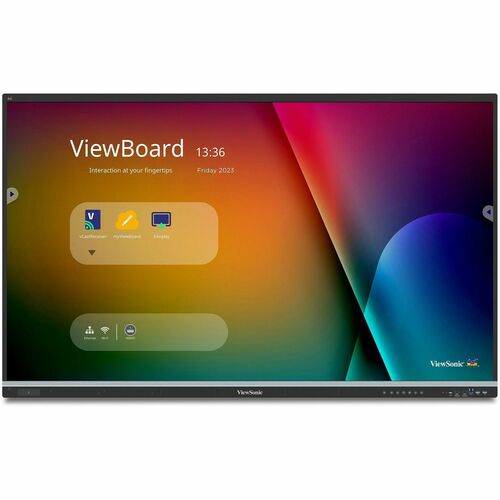ViewSonic 65"" ViewBoard 4K Interactive Flat Panel, 3840 x 2160 resolution - 65"" (1651 mm) LCD - Rockchip RK3576 - 3840 x