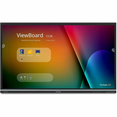 ViewSonic IFP8651 86 Inch 4K ViewBoard Interactive Smart Board with Integrated Education Software, Android 14, Google EDLA