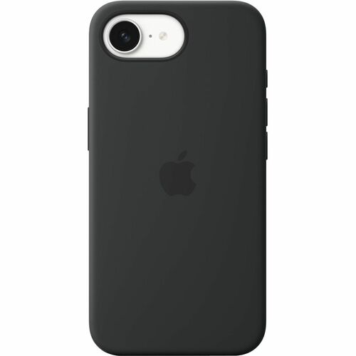Apple Case for Apple iPhone 16e Smartphone - Black - Silky, Soft-touch - Scratch Resistant, Drop Resistant - Silicone, Mic
