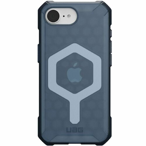Urban Armor Gear Essential Armor Rugged Case for Apple iPhone 16e Smartphone - Hex Pattern - Cloud Blue - Drop Resistant, 