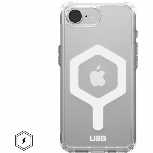 Urban Armor Gear Plyo Rugged Case for Apple iPhone 16e Smartphone - Ice/White - Shock Absorbing, Yellowing Resistant, Drop