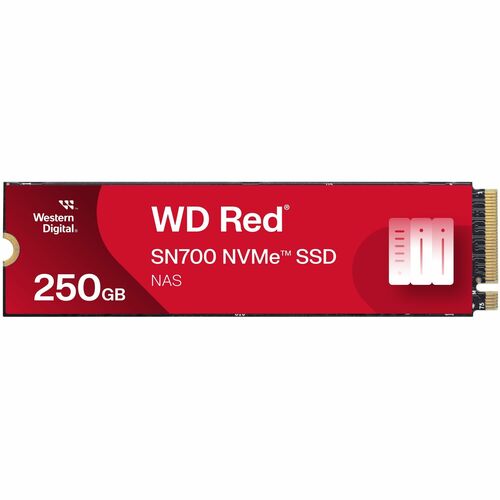 WD Red S700 WDS250G1R0C 250 GB Solid State Drive - M.2 2280 Internal - PCI Express NVMe (PCI Express NVMe 3.0 x4) - Storag