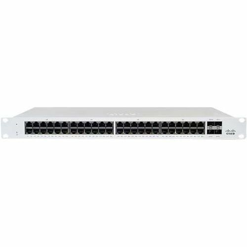 Meraki MS MS130-48P-HW 48 Puertos Gestionable Conmutador Ethernet - Gigabit Ethernet - 10/100/1000Base-T, 1000Base-X - 2 C