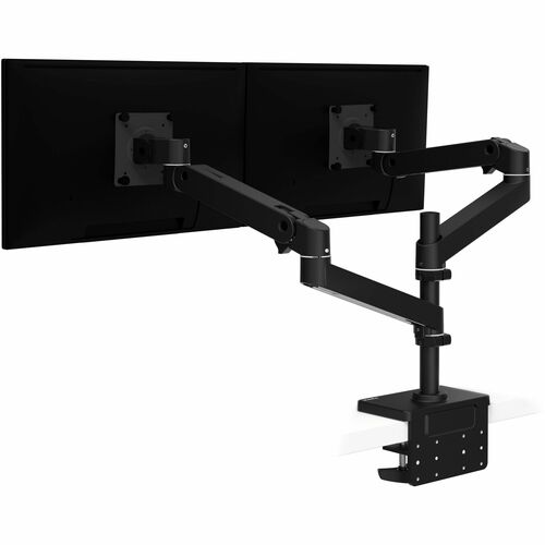 Bras support d'écran Ergotron pour Moniteur, Ecran LCD - Noir - Réglable en hauteur - 2 Écran(s) supportés - 27" (68,58 cm